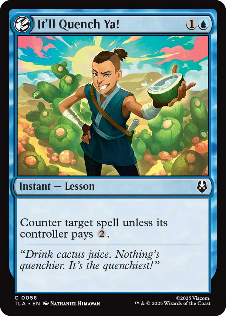 It'll Quench Ya! [Avatar: The Last Airbender] | Pegasus Games WI