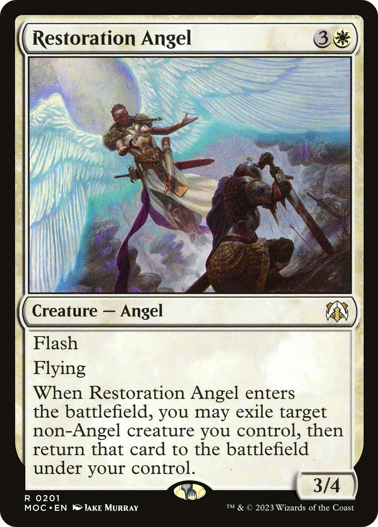 Restoration Angel [March of the Machine Commander] | Pegasus Games WI