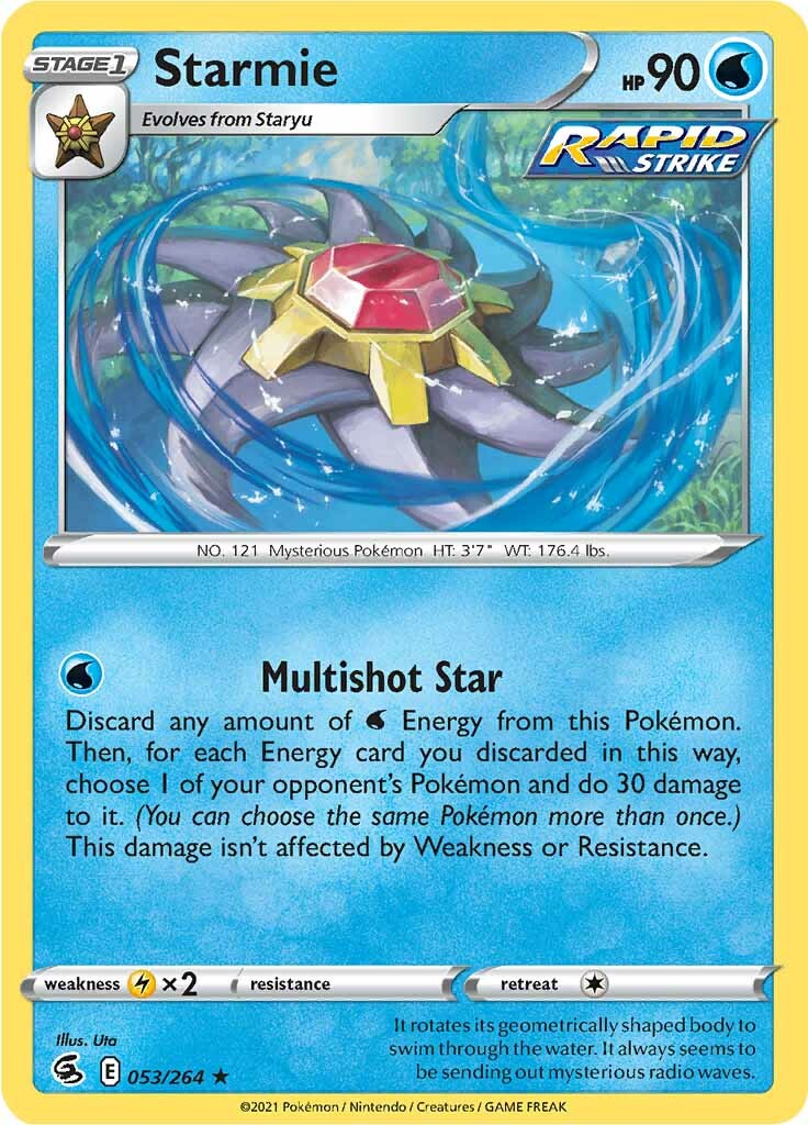 Starmie (053/264) [Sword & Shield: Fusion Strike] | Pegasus Games WI