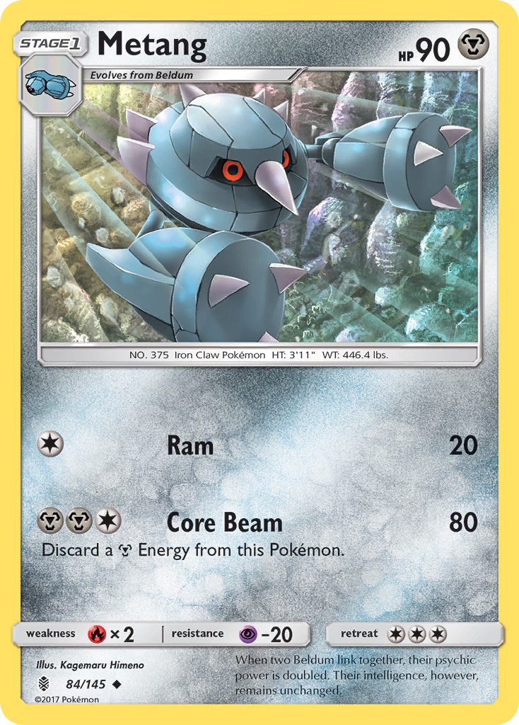 Metang (84/145) [Sun & Moon: Guardians Rising] | Pegasus Games WI