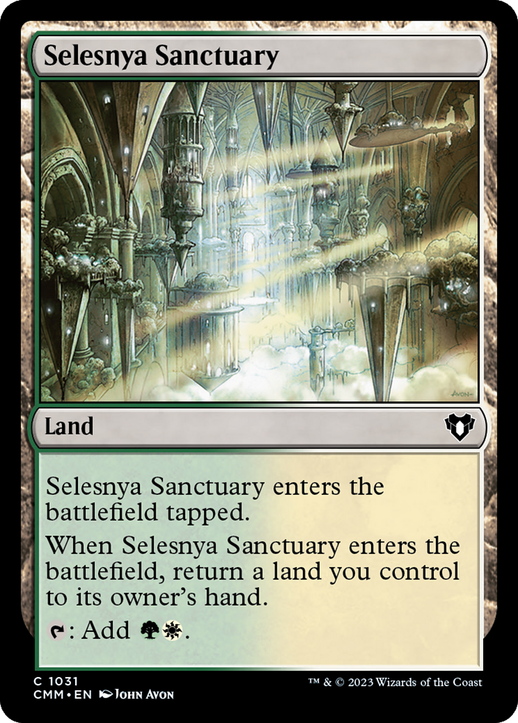 Selesnya Sanctuary [Commander Masters] | Pegasus Games WI