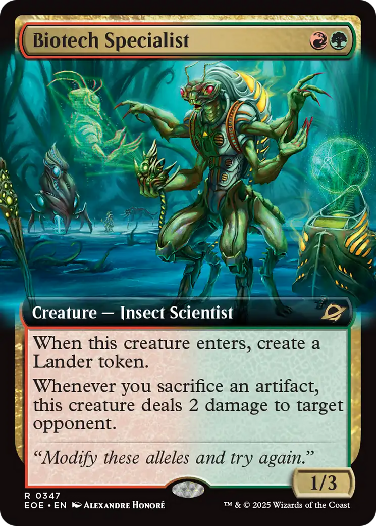 Biotech Specialist (Extended Art) [Edge of Eternities] | Pegasus Games WI