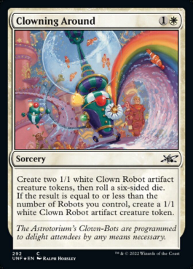 Clowning Around (Galaxy Foil) [Unfinity] | Pegasus Games WI