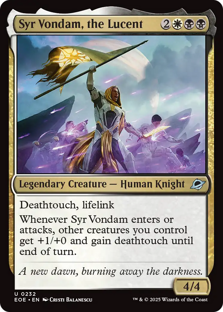 Syr Vondam, the Lucent [Edge of Eternities] | Pegasus Games WI