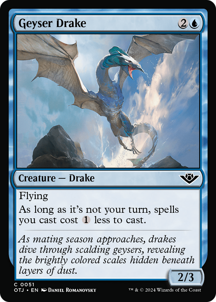 Geyser Drake [Outlaws of Thunder Junction] | Pegasus Games WI