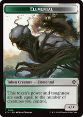 Copy // Elemental (0010) Double-Sided Token [Lorwyn Eclipsed Tokens] | Pegasus Games WI