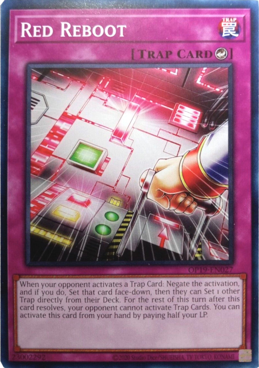 Red Reboot [OP19-EN027] Common | Pegasus Games WI