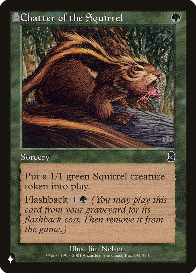 Chatter of the Squirrel [The List] | Pegasus Games WI