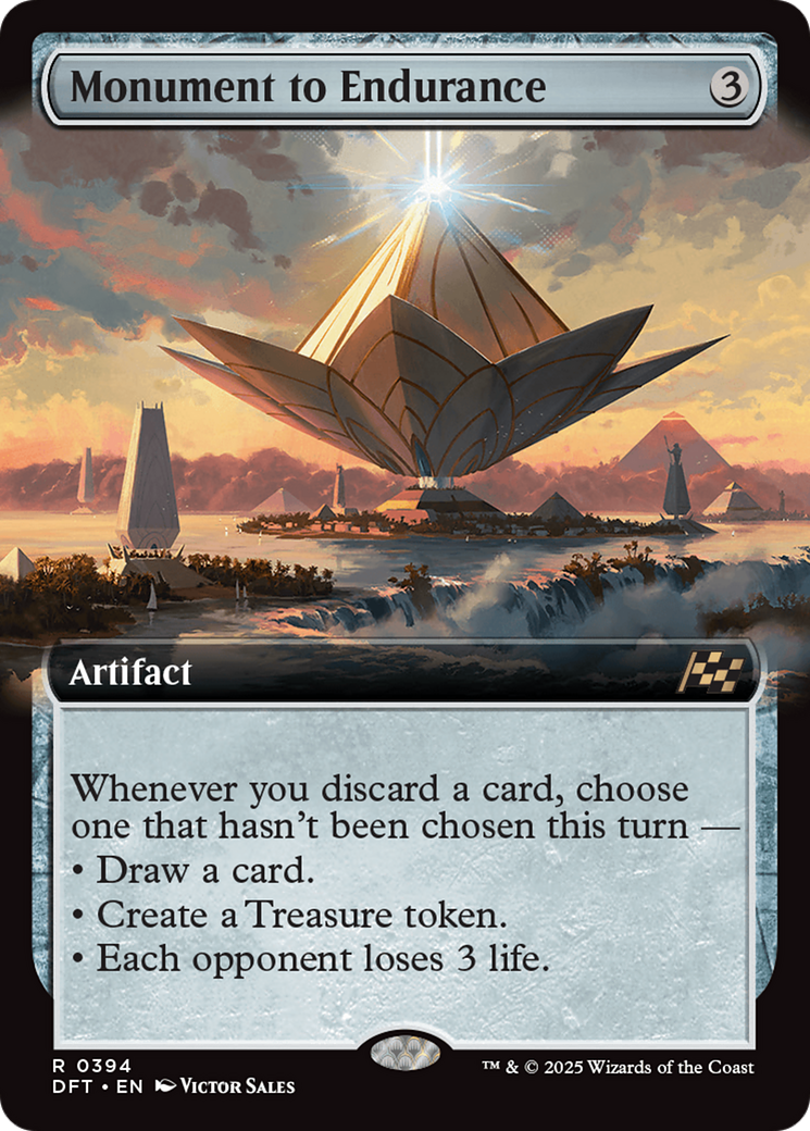 Monument to Endurance (Extended Art) [Aetherdrift] | Pegasus Games WI