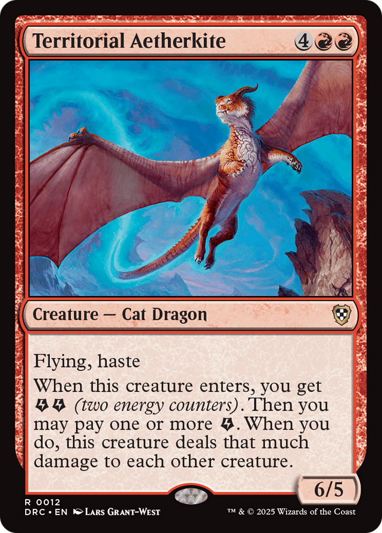 Territorial Aetherkite [Aetherdrift Commander] | Pegasus Games WI