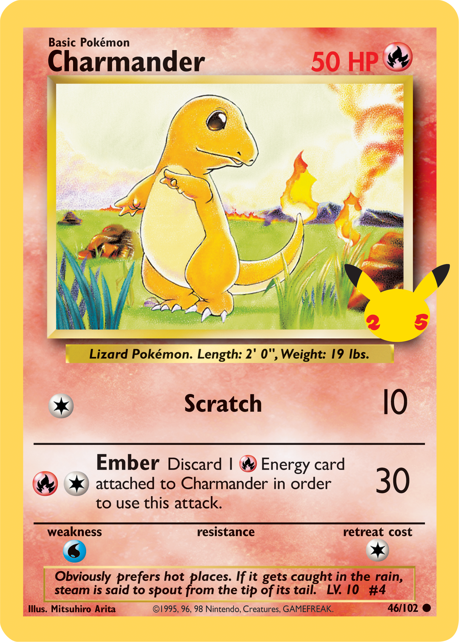 Charmander (46/102) (Jumbo Card) [First Partner Pack] | Pegasus Games WI