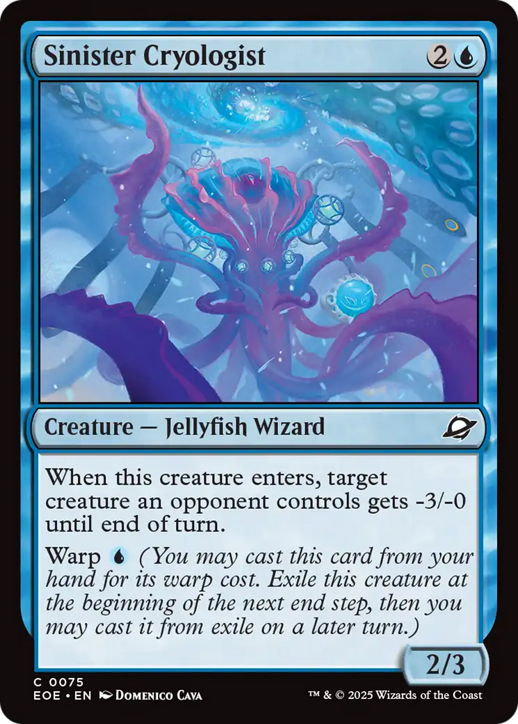 Sinister Cryologist [Edge of Eternities] | Pegasus Games WI