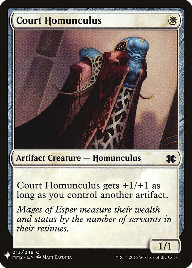 Court Homunculus [Mystery Booster] | Pegasus Games WI