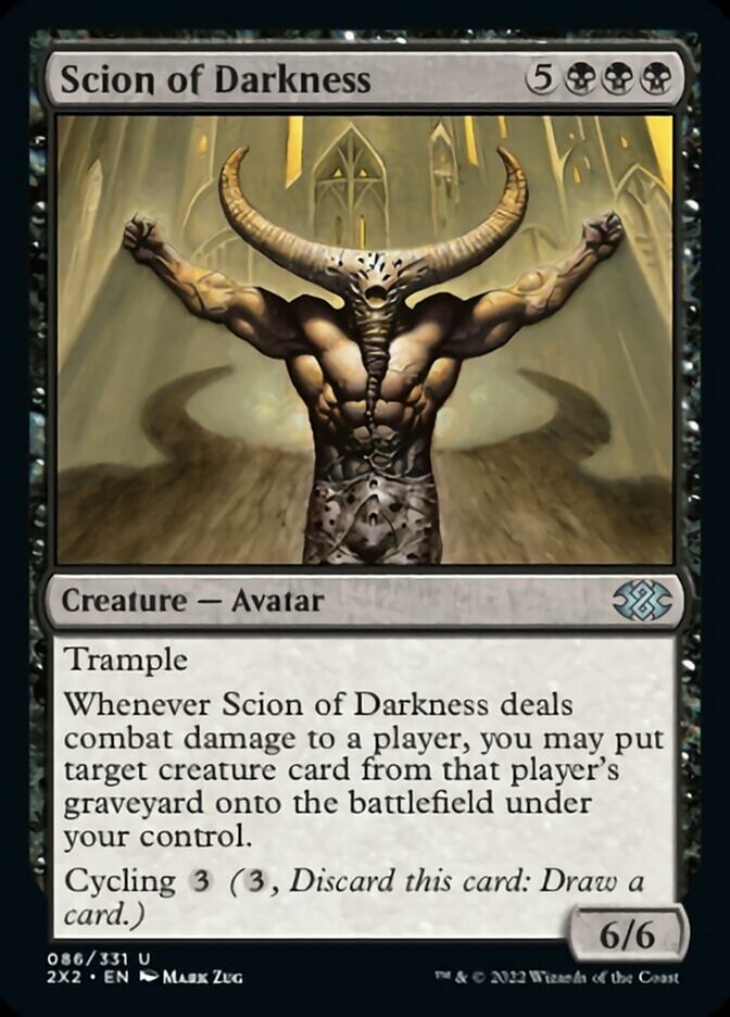 Scion of Darkness [Double Masters 2022] | Pegasus Games WI