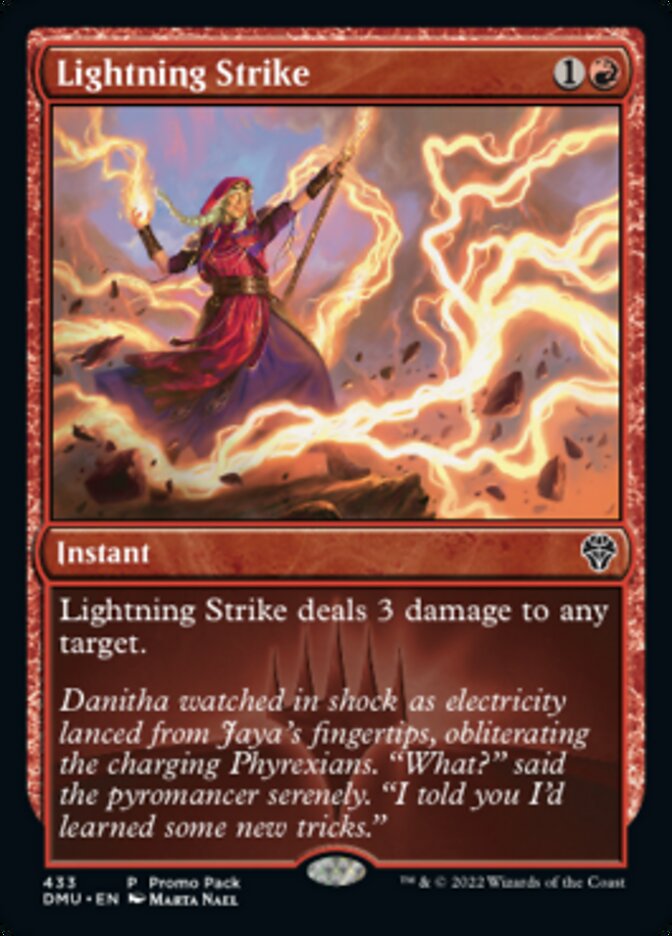 Lightning Strike (Promo Pack) [Dominaria United Promos] | Pegasus Games WI