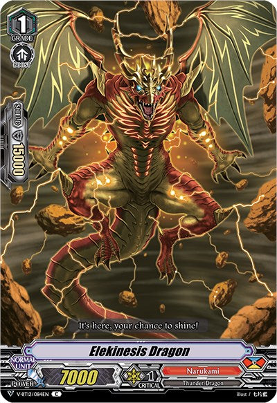 Elekinesis Dragon (V-BT12/084EN) [Divine Lightning Radiance] | Pegasus Games WI