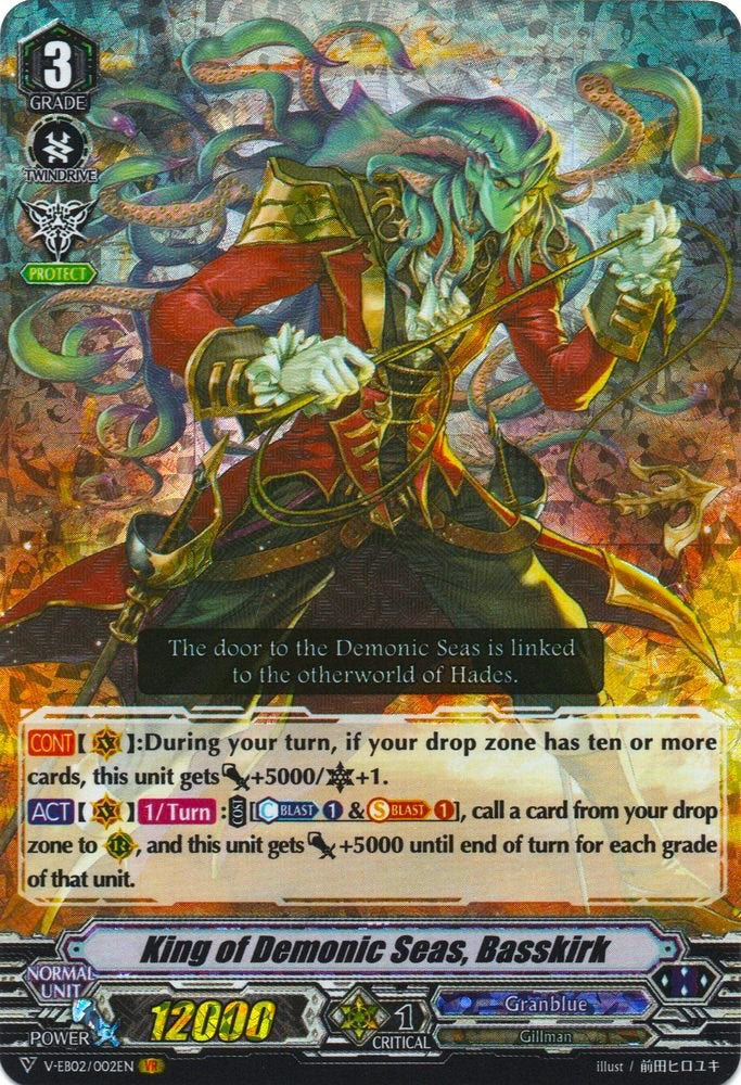 King of Demonic Seas, Basskirk (V-EB02/002EN) [Champions of the Asia Circuit] | Pegasus Games WI