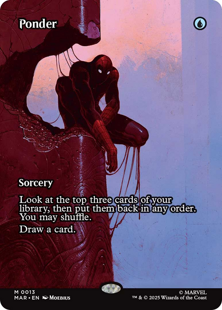 Ponder (Borderless) [Marvel Universe: Eternal-Legal] | Pegasus Games WI