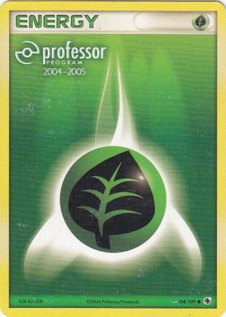 Grass Energy (104/109) (2004 2005) [Professor Program Promos] | Pegasus Games WI