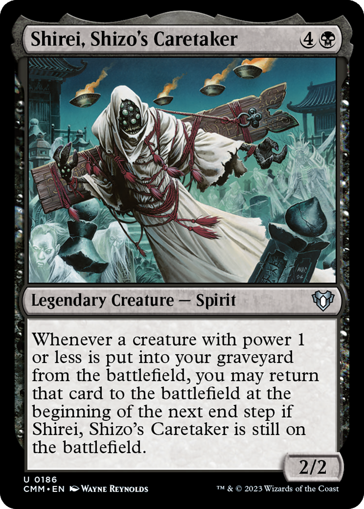 Shirei, Shizo's Caretaker [Commander Masters] | Pegasus Games WI