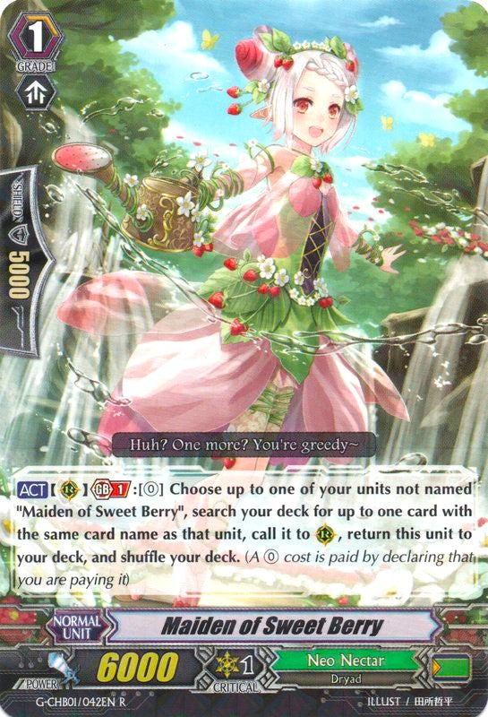 Maiden of Sweet Berry (G-CHB01/042 EN) [TRY3 NEXT] | Pegasus Games WI
