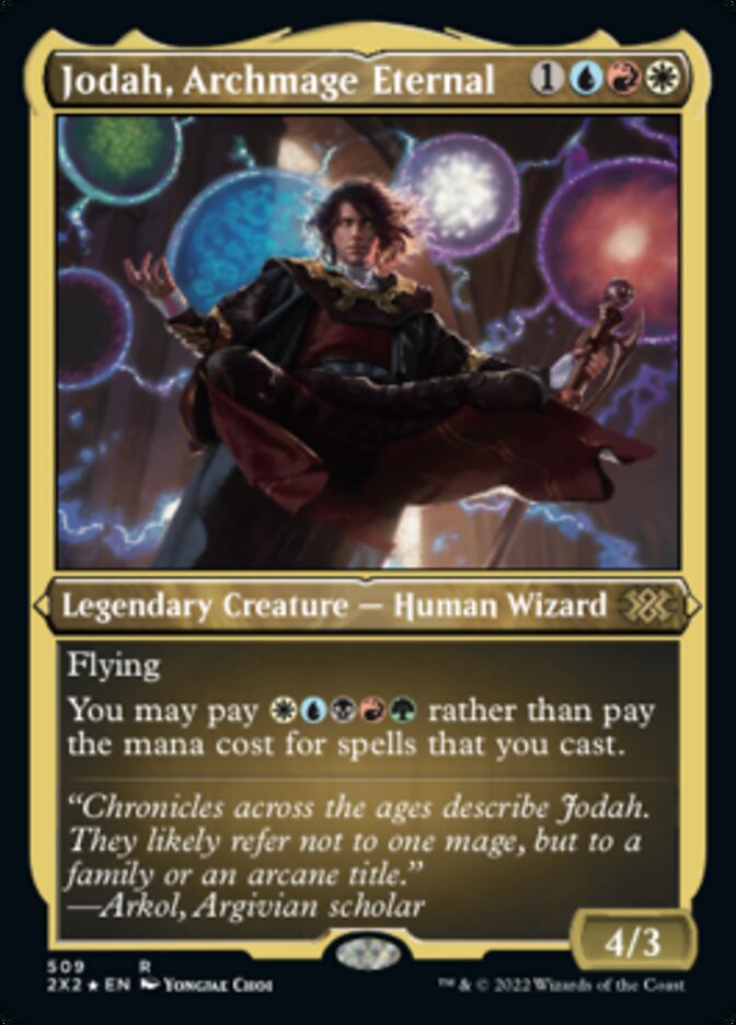 Jodah, Archmage Eternal (Foil Etched) [Double Masters 2022] | Pegasus Games WI