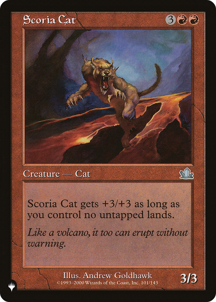 Scoria Cat [The List] | Pegasus Games WI