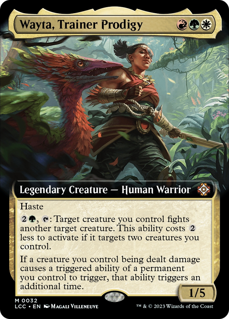 Wayta, Trainer Prodigy (Extended Art) [The Lost Caverns of Ixalan Commander] | Pegasus Games WI