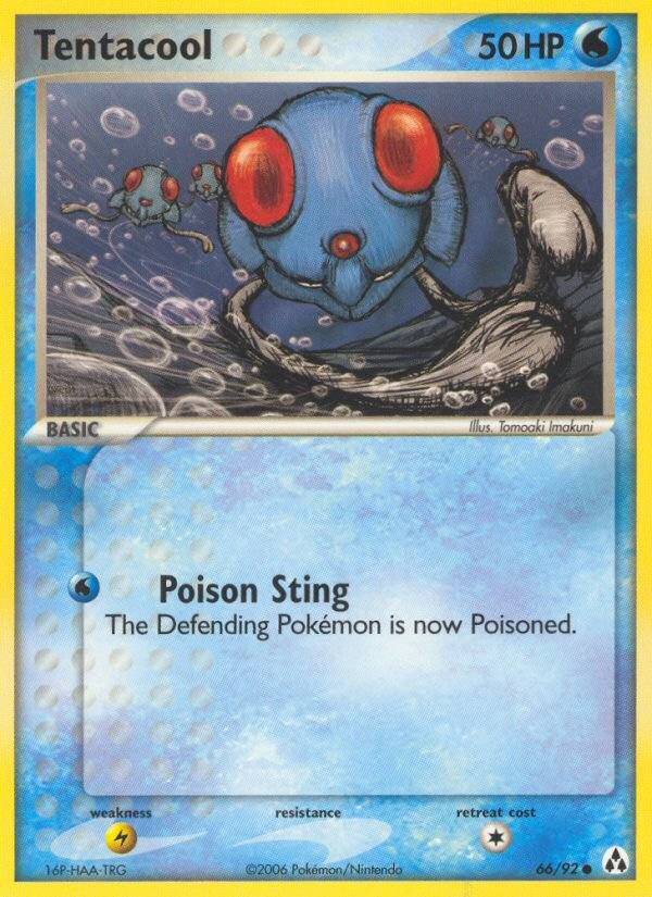 Tentacool (66/92) [EX: Legend Maker] | Pegasus Games WI