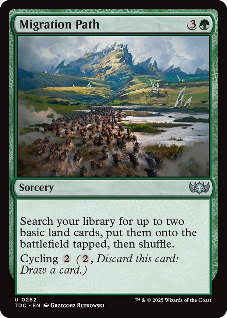 Migration Path [Tarkir: Dragonstorm Commander] | Pegasus Games WI
