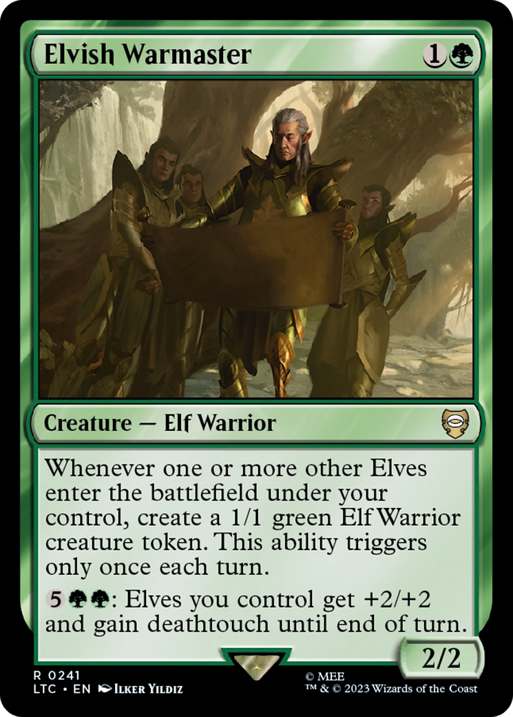 Elvish Warmaster [The Lord of the Rings: Tales of Middle-Earth Commander] | Pegasus Games WI