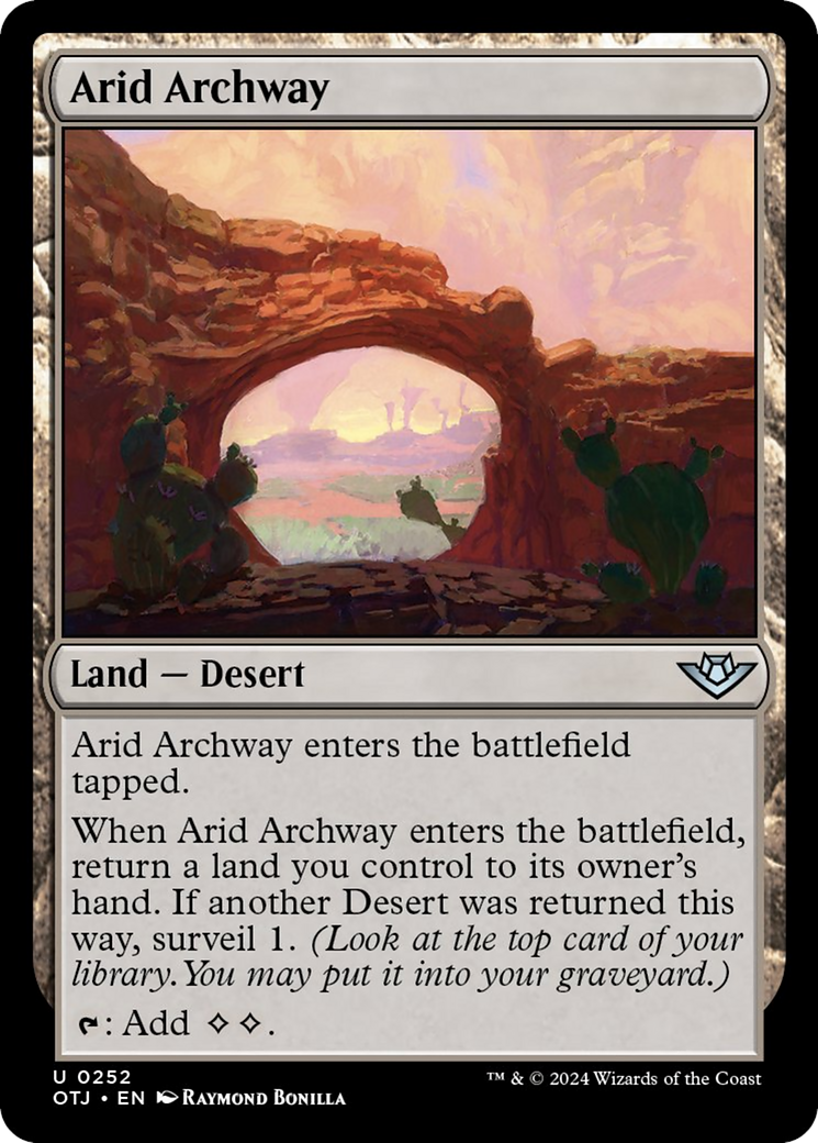 Arid Archway [Outlaws of Thunder Junction] | Pegasus Games WI