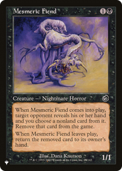 Mesmeric Fiend [The List Reprints] | Pegasus Games WI