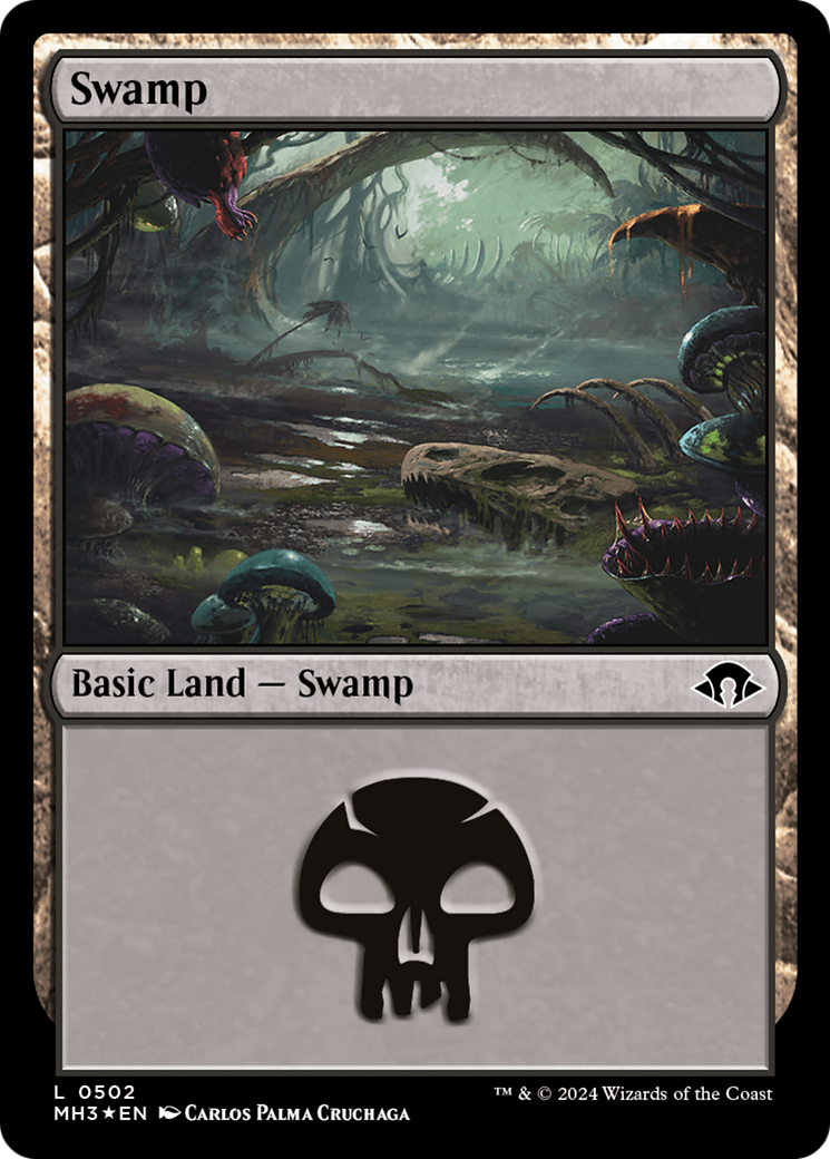 Swamp (0502) (Ripple Foil) [Modern Horizons 3] | Pegasus Games WI