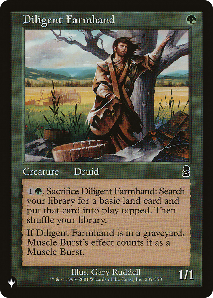 Diligent Farmhand [The List Reprints] | Pegasus Games WI