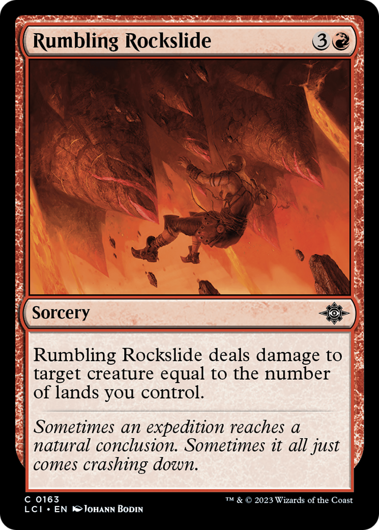 Rumbling Rockslide [The Lost Caverns of Ixalan] | Pegasus Games WI