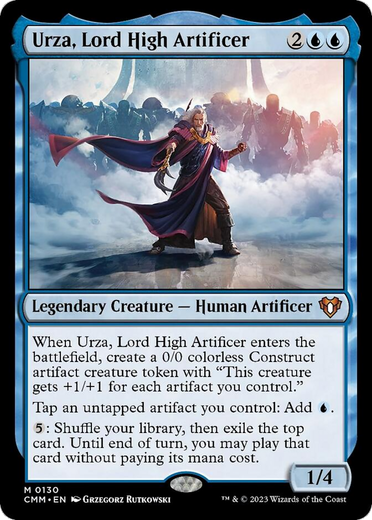 Urza, Lord High Artificer [Commander Masters] | Pegasus Games WI