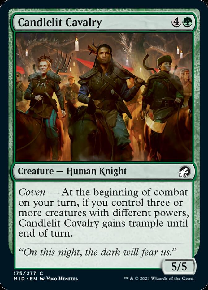 Candlelit Cavalry [Innistrad: Midnight Hunt] | Pegasus Games WI