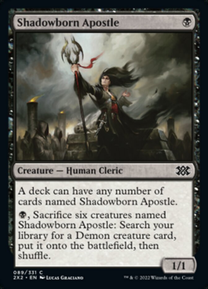 Shadowborn Apostle [Double Masters 2022] | Pegasus Games WI