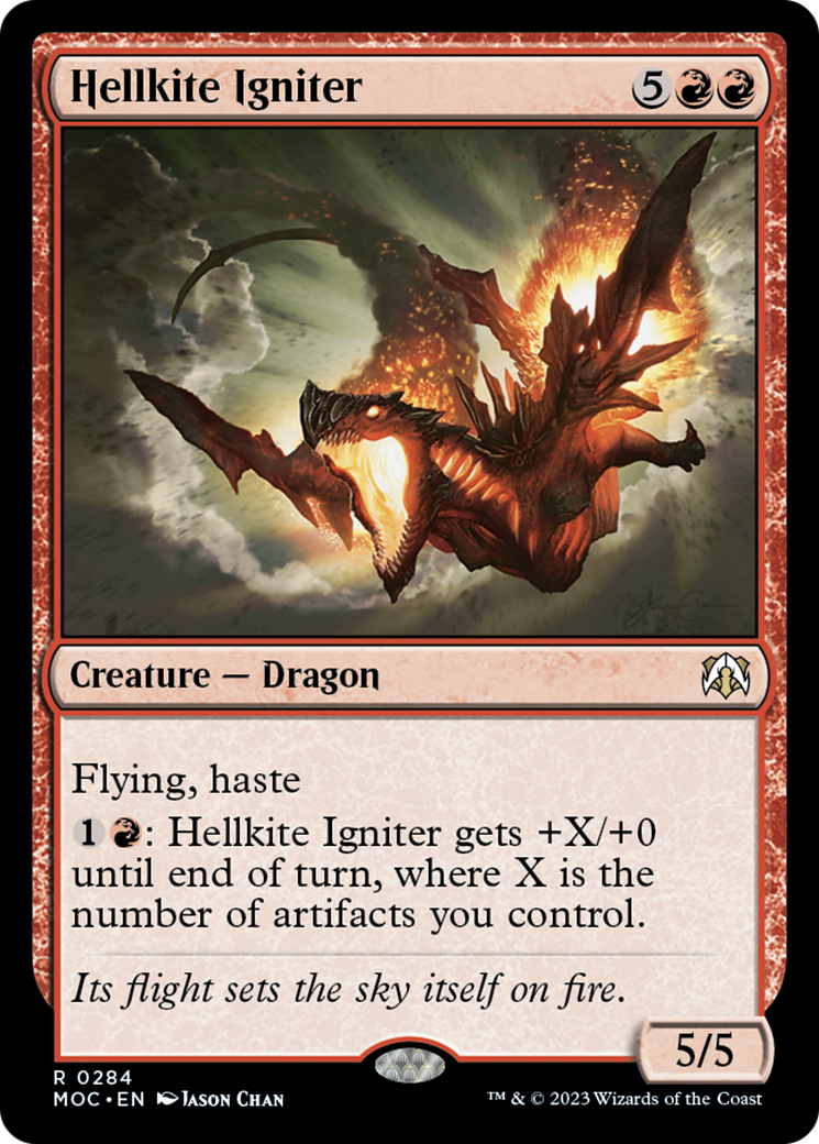 Hellkite Igniter [March of the Machine Commander] | Pegasus Games WI