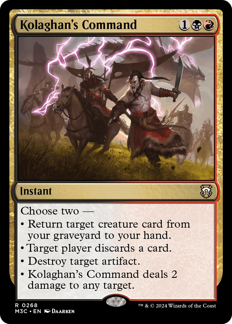 Kolaghan's Command [Modern Horizons 3 Commander] | Pegasus Games WI