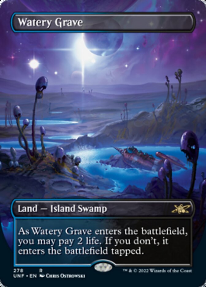 Watery Grave (Borderless) [Unfinity] | Pegasus Games WI