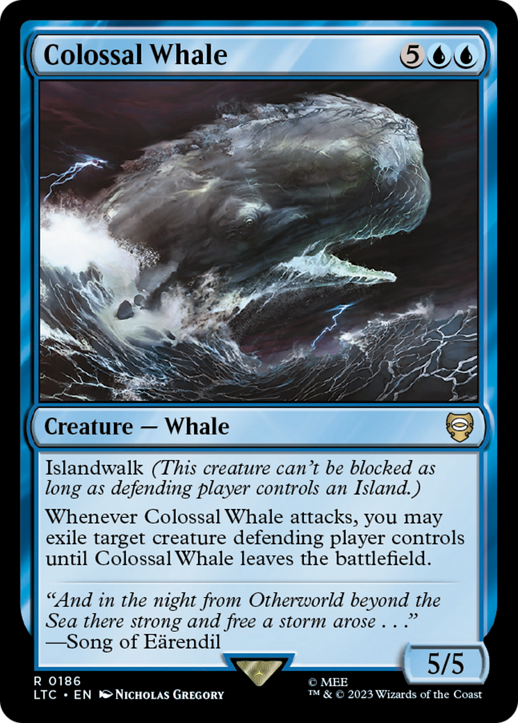 Colossal Whale [The Lord of the Rings: Tales of Middle-Earth Commander] | Pegasus Games WI