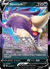 Skuntank V (108/195) [Sword & Shield: Silver Tempest] | Pegasus Games WI