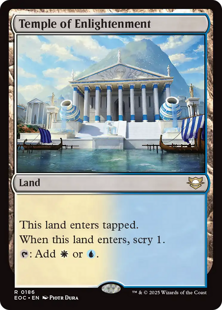 Temple of Enlightenment [Edge of Eternities Commander] | Pegasus Games WI