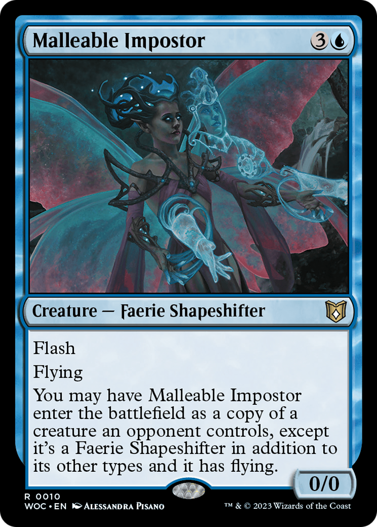 Malleable Impostor [Wilds of Eldraine Commander] | Pegasus Games WI