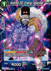 Android 20, Energy Absorber (BT17-051) [Ultimate Squad] | Pegasus Games WI