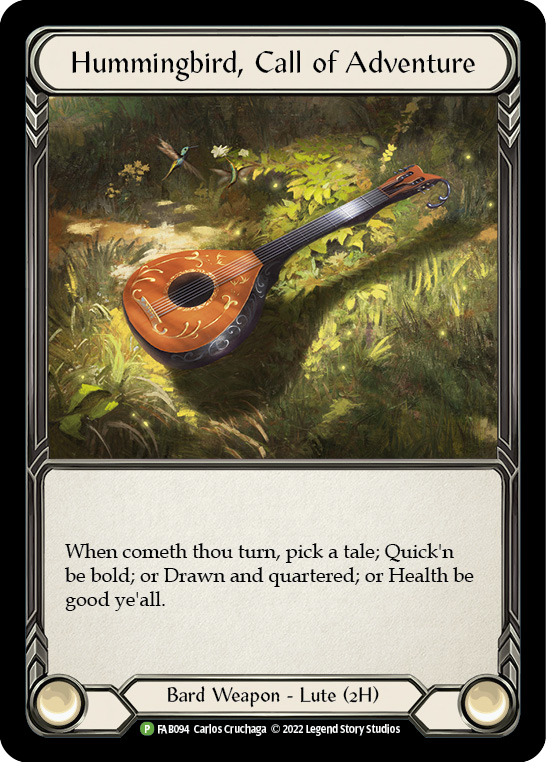 Hummingbird, Call of Adventure [FAB094] (Promo)  Cold Foil | Pegasus Games WI