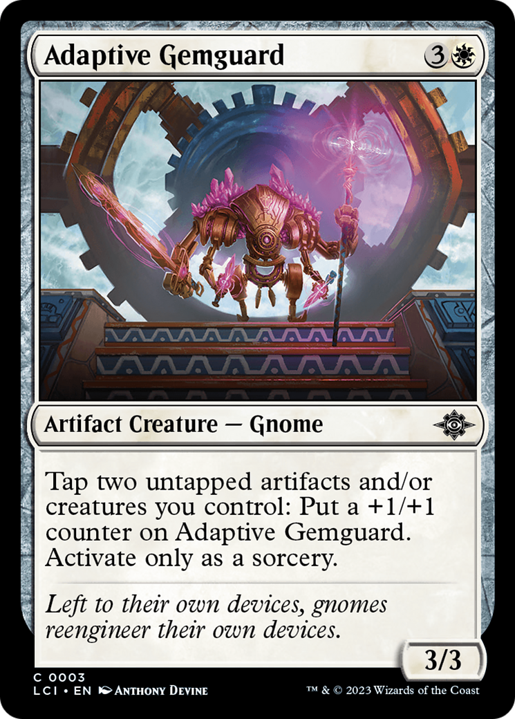 Adaptive Gemguard [The Lost Caverns of Ixalan] | Pegasus Games WI