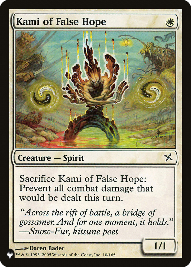 Kami of False Hope [The List Reprints] | Pegasus Games WI